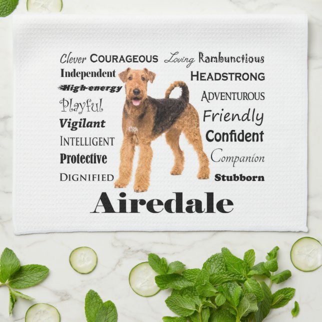 Paño De Cocina Airedale Kitchen Towel (Doblado)