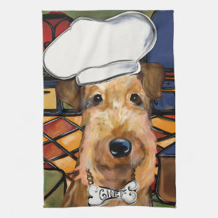 Paño De Cocina Airedale Terrier