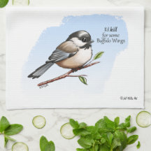 ALAS CHICKADEE BUFFALO de Jeff Willis Art