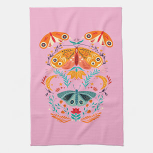 Paño De Cocina Alas encantadas Mariposa mágica de polilla