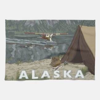 Paño De Cocina Alaska Bush Plane Souvenirs