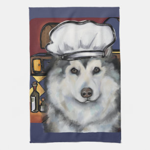 Paño De Cocina Alaskan Malamute