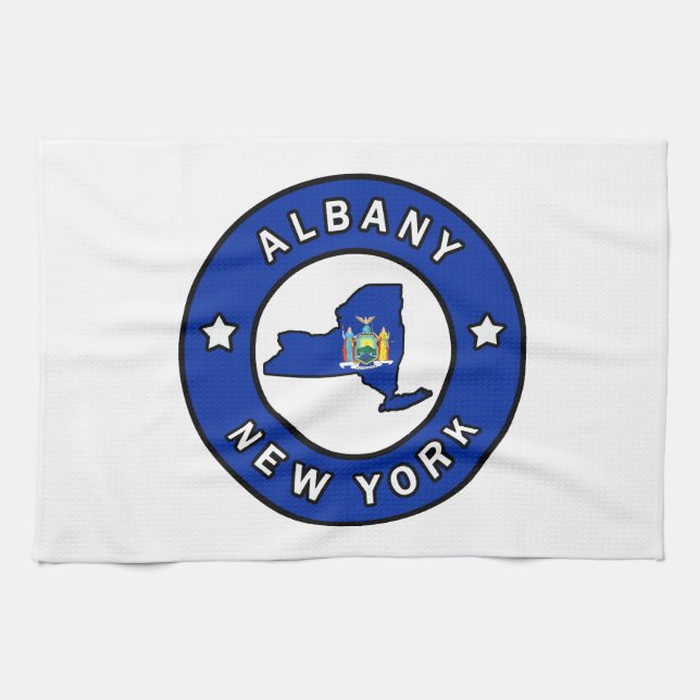 Paño De Cocina Albany New York (Horizontal)