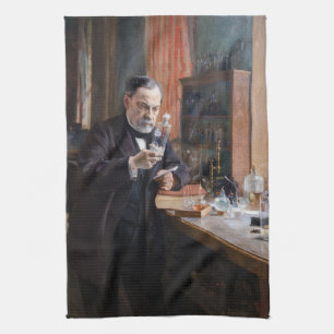 Paño De Cocina Albert Edelfelt - Retrato de Louis Pasteur