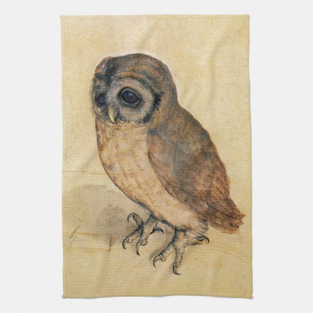 Paño De Cocina Albrecht Durer The Little Owl (Vertical)