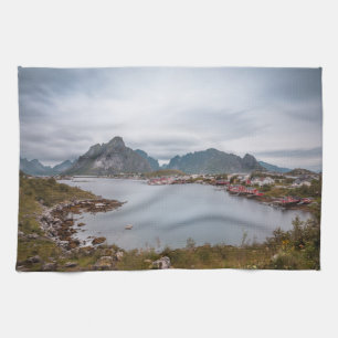 Paño De Cocina Aldea pesquera Lofoten