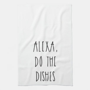 Paño De Cocina Alexa Do the Dishes Rae Dunn Inspirado