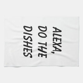 Paño De Cocina Alexa, haz los platos