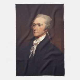 Paño De Cocina Alexander Hamilton Fundador y Documentos Federalis