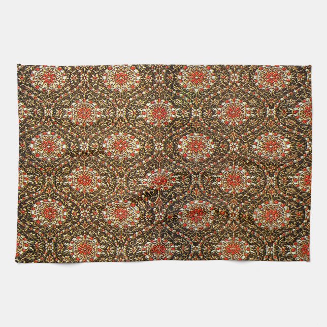 Paño De Cocina Alfombra turca persa oriental (Horizontal)