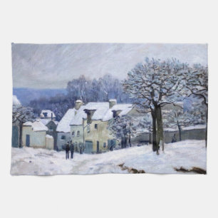 Paño De Cocina Alfred Sisley - Colocar a Chenil en Marly, efecto