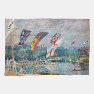 Paño De Cocina Alfred Sisley - Regatta en Molesey