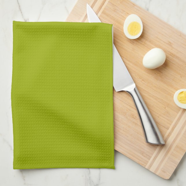 Paño De Cocina Alga dorada (Doblado Cuarto)