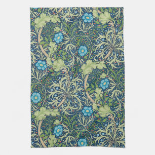Paño De Cocina Algas marinas, William Morris