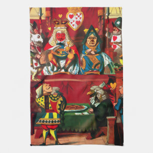 Paño De Cocina Alicia en el país de las maravillas