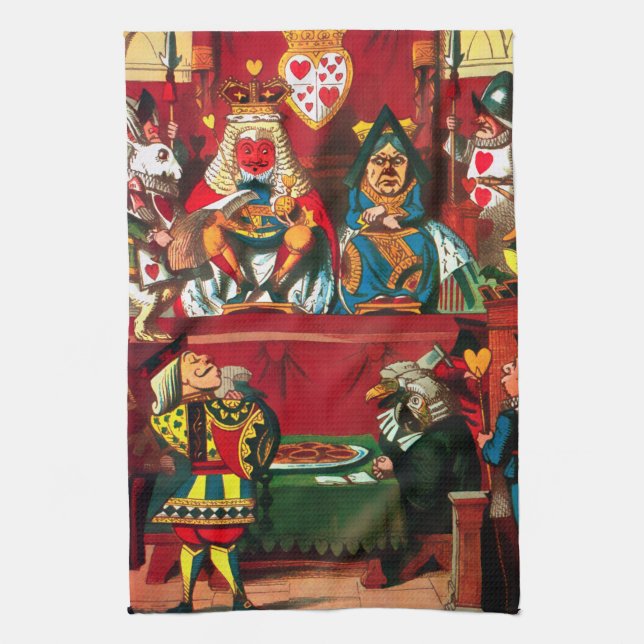 Paño De Cocina Alicia en el país de las maravillas (Vertical)