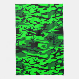 Paño De Cocina Alien Green Camo