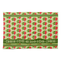 Alien lindo en Santa Hat Motif tu texto en glifos