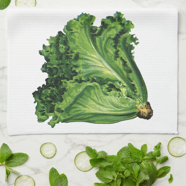 Paño De Cocina Alimentos para la cosecha, hortalizas de hojas ver (Doblado)