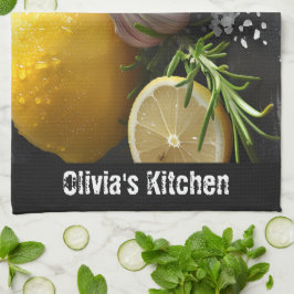 Paño De Cocina Alimentos saludables orgánicos frescos