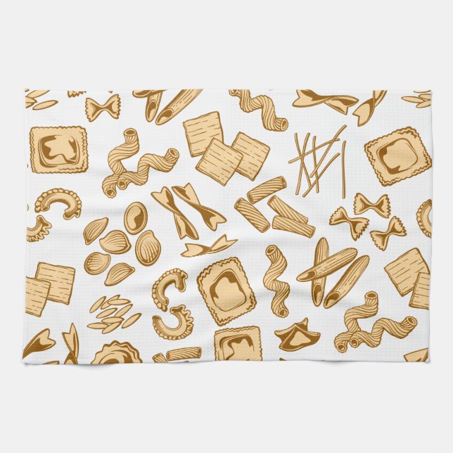 Paño De Cocina Alimentos y Platos Italianos Más Populares, Risott (Horizontal)