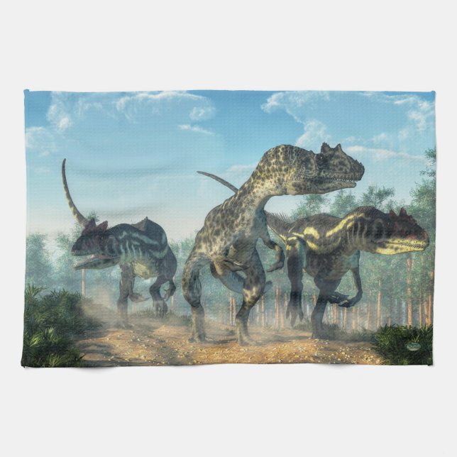 Paño De Cocina Allosauruses (Horizontal)