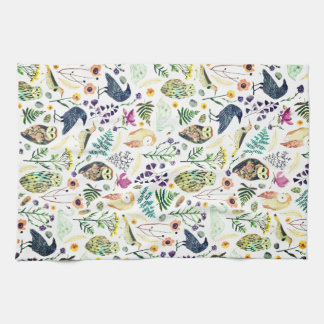 Paño De Cocina Almohada decorativa con patrón botánico inspirado