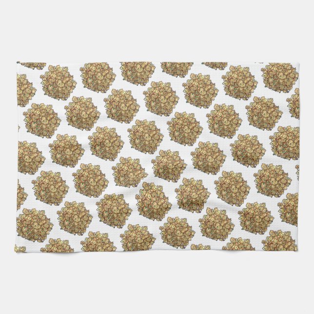 Paño De Cocina Aloo Gobi Cocina india (Horizontal)