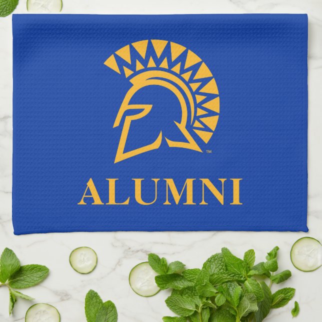 Paño De Cocina Alumnos de Spartans del estado de San Jose (Doblado)