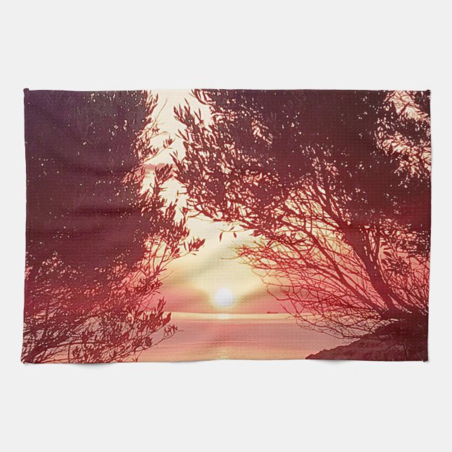 Paño De Cocina amanecer (Horizontal)