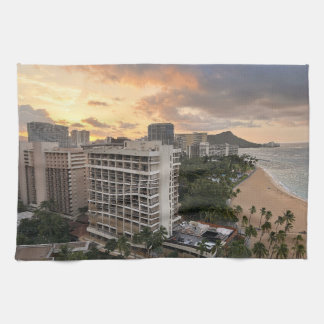 Paño De Cocina Amanecer de Waikiki