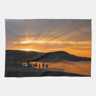 Paño De Cocina Amanecer en Promenade des Anglais