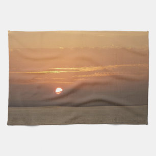 Paño De Cocina Amanecer sobre Aruba I Mar Caribe