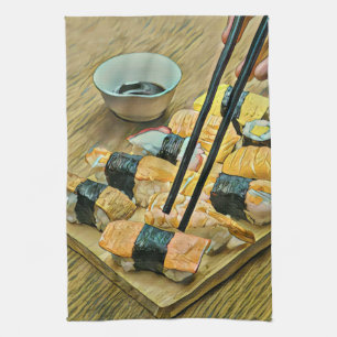 Paño De Cocina amante del arte en Japón