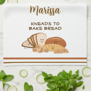 Paño De Cocina Amante del pan personalizado