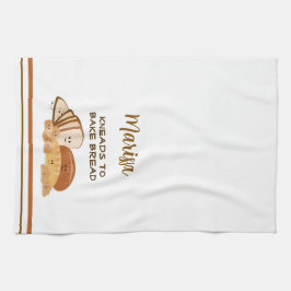 Paño De Cocina Amante del pan personalizado