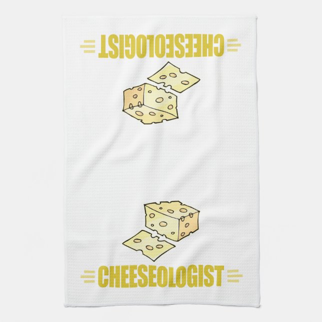 Paño De Cocina Amante queso gracioso (Vertical)