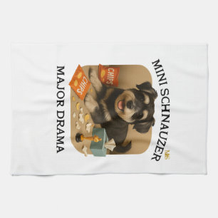 Paño De Cocina Amantes del perro Schnauzer Mini