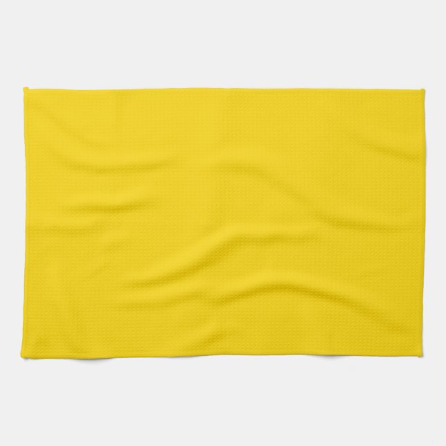 Paño De Cocina amarillo (Horizontal)