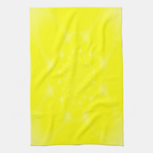 Paño De Cocina Amarillo Brillante