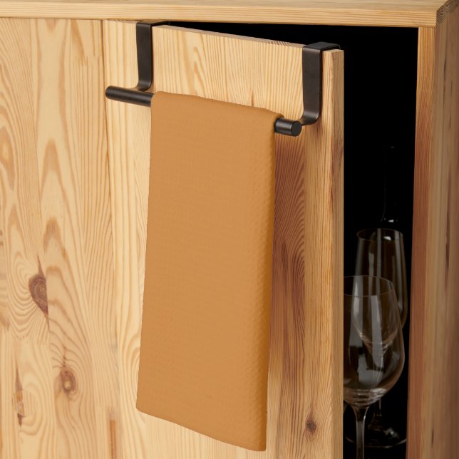 Paño De Cocina Amarillo ocre (Pliegue de tercios)