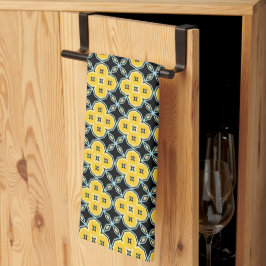 Paño De Cocina Amarillo y negro