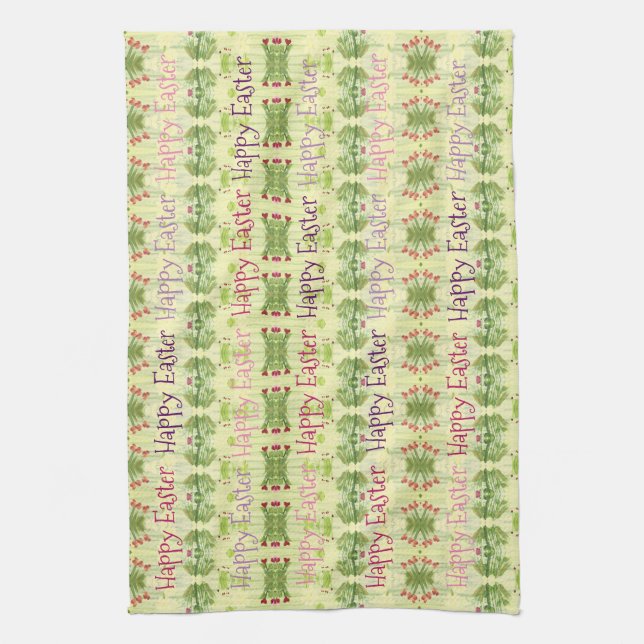 Paño De Cocina Amarillos con verde (Vertical)