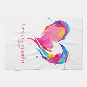 Paño De Cocina Amarse mutuamente en la Biblia contra John 1334