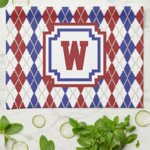 Paño De Cocina Americana Argyle Kitchen Towel