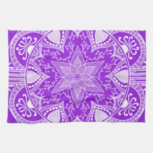 Paño De Cocina Amethyst Mandala