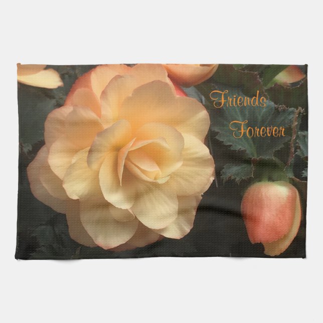 Paño De Cocina Amigos para siempre (Horizontal)