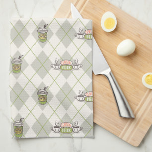 Paño De Cocina AMIGOS™   Patrón de argyle de Perk central
