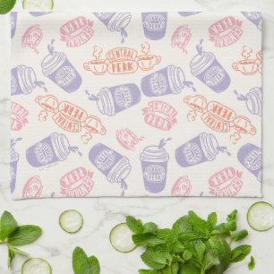 Paño De Cocina AMIGOS™   Patrón de Perk Central de Pastel