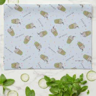 Paño De Cocina AMIGOS™   Patrón de puntos centrales de polka